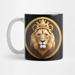 Regal Lion with Crown no.11 Mug